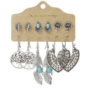 NEW! (6 Pairs) BOHO EARRINGS!